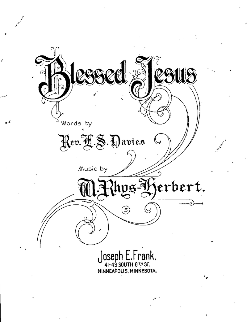 Blessed Jesus