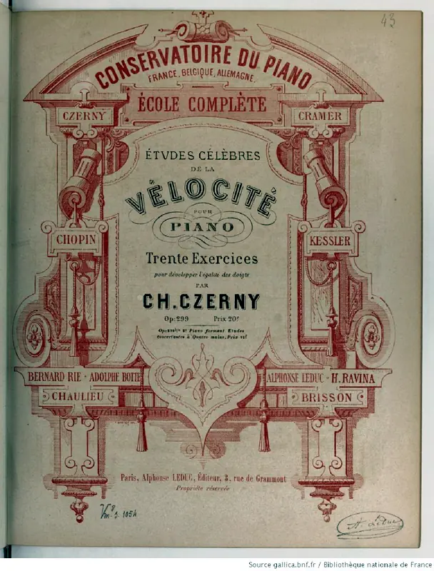 Carl Czerny: Op. 299 No. 26 in E-flat Major (The School of Velocity)