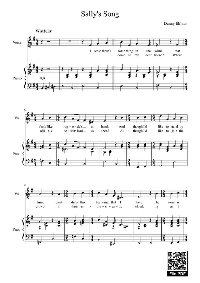 Sally's Song