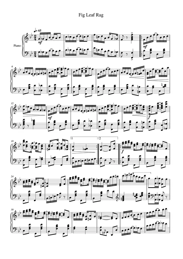 Fig Leaf Rag