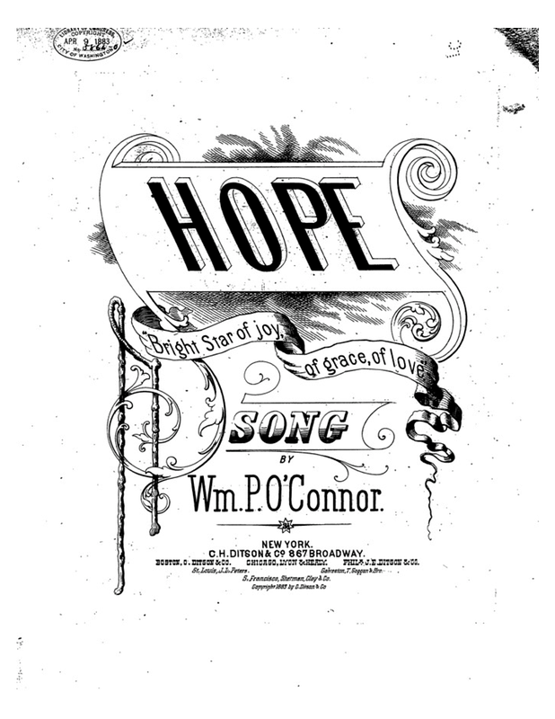 Hope sheet music