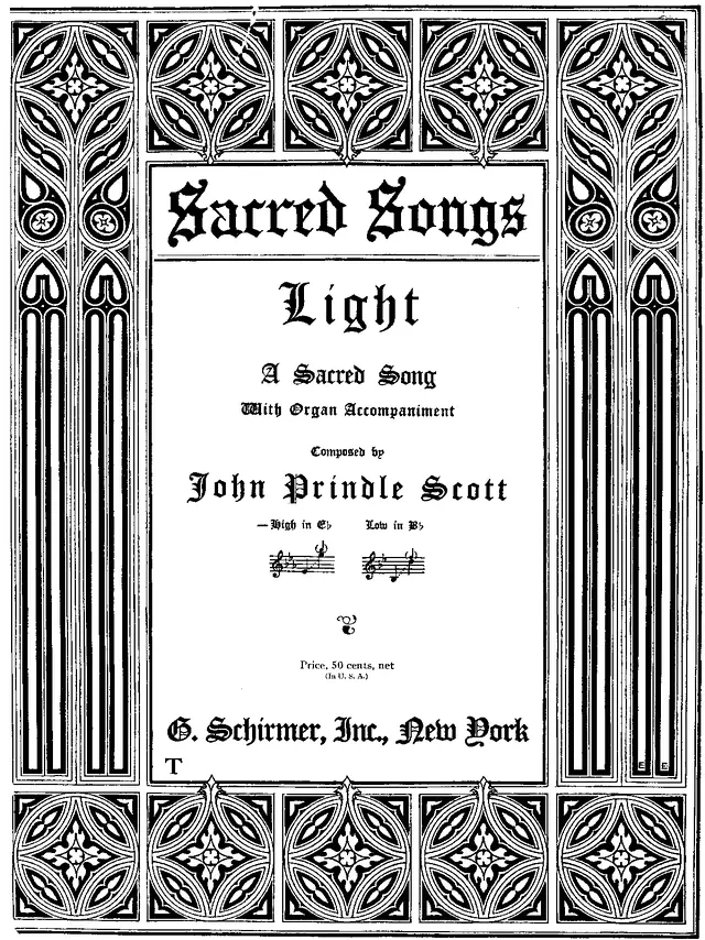 Light Piano Sheet Music Page 1 Free PDF