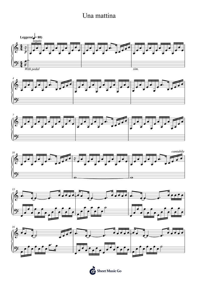 Music sheet music