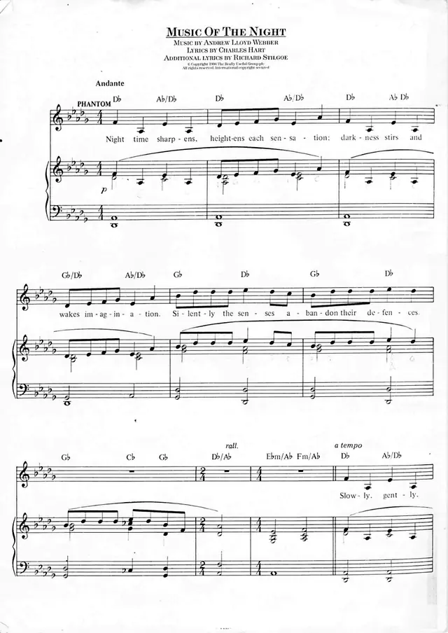 Music Of The Night