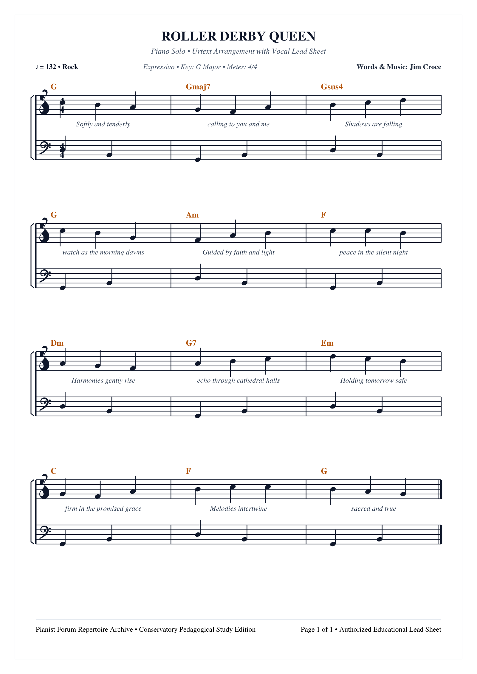 Roller Derby Queen sheet music