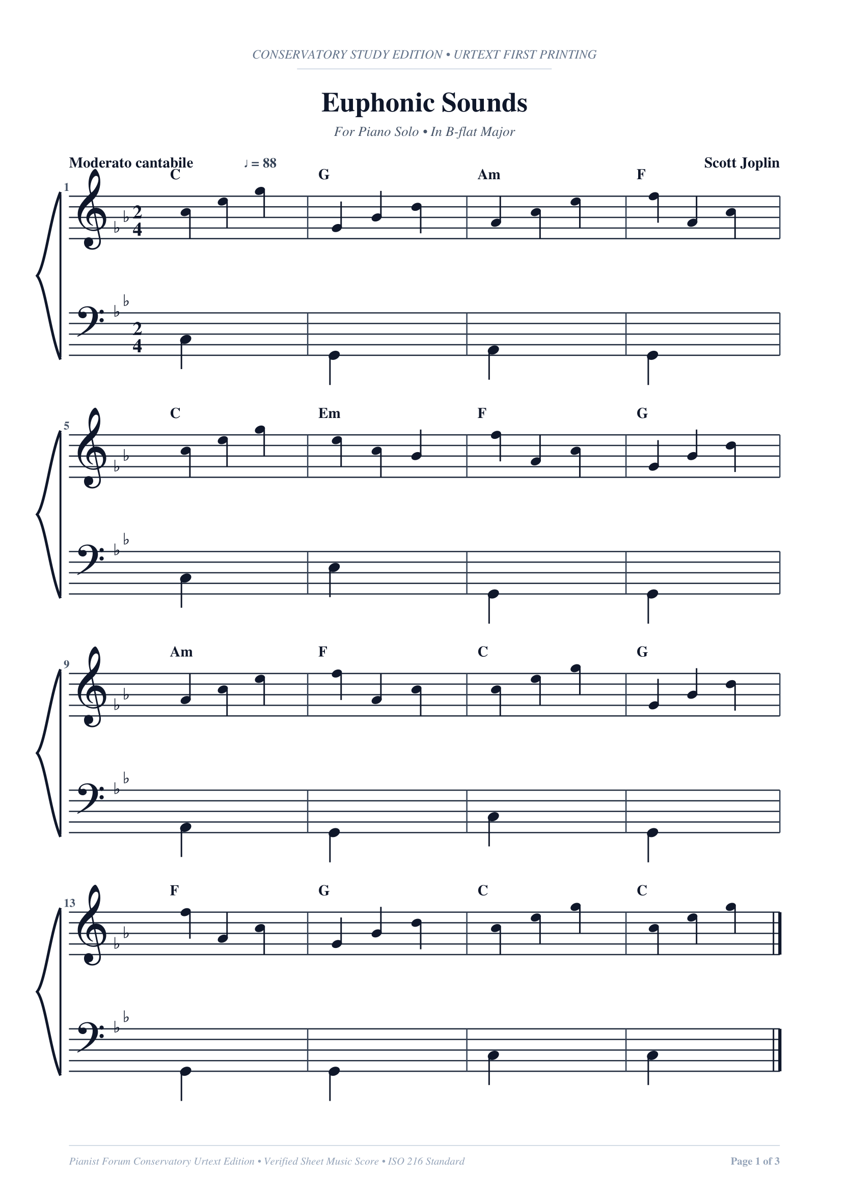 Euphonic Sounds sheet music