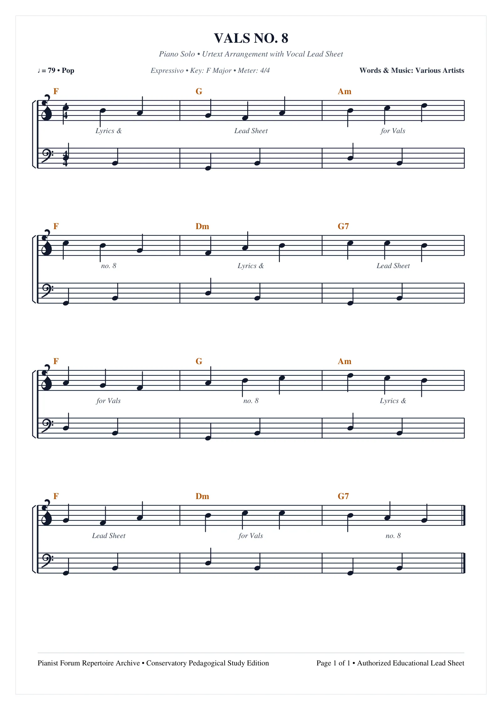 Vals no. 8
