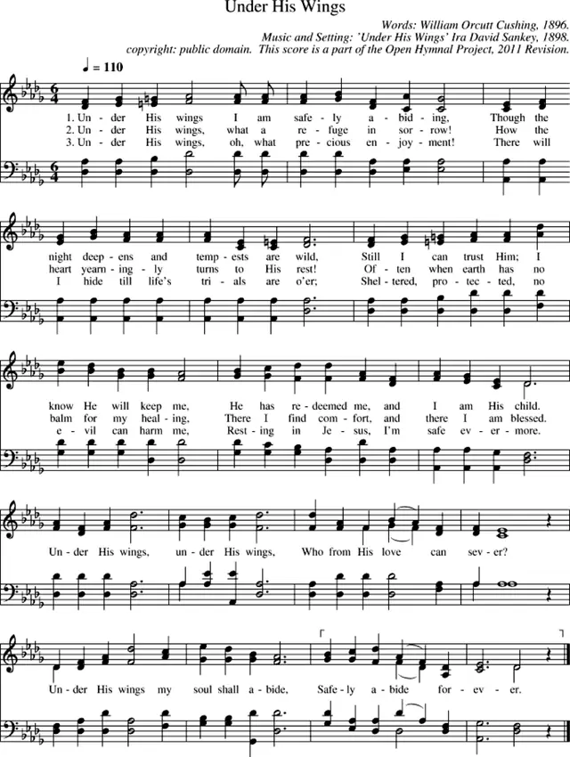 Wings Piano Sheet Music Page 1 Free PDF